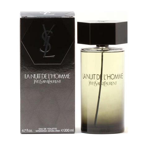 yves saint laurent mens la nuit|la nuit de l'homme 200ml.